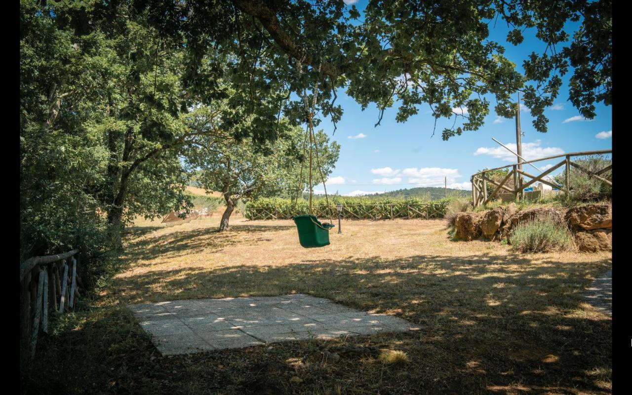 Vila Poggio Cava Sovana Exteriér fotografie